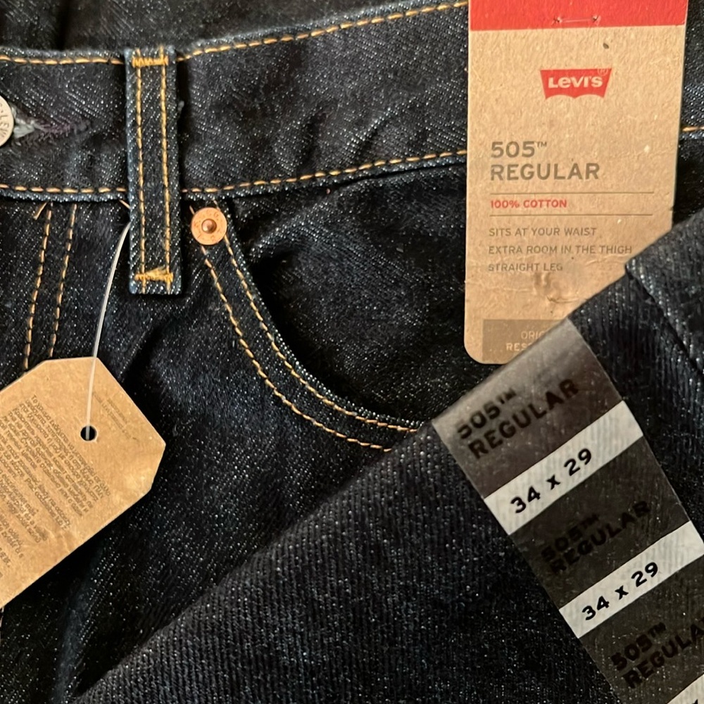 Men’s 505 Levi’s Regular Fit 34”x29”
